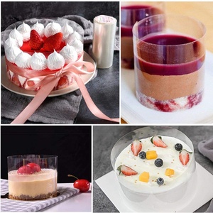 AK 4.5 to 20 cm 10m Custom Clear Transparent PET Mousse Cake Collar Cake Decorating <strong>Acetate</strong> <strong>Roll</strong> Sheet for Bakery - Product Image 5