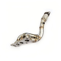 Collecteurs d'échappement sportifs MPER pour Ford Fiesta 1.6 en acier inoxydable, son d'échappement agressif, amélioration des performances, installation facile (Plug and Play)