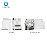 Boîtier de répartition de fibre optique 8 cœurs 1x8 pour usine, type NAP