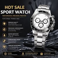 Montre mécanique sport pour homme VS Factory avec mouvement 4130 et 4131, verre saphir et design mécanique cosmique