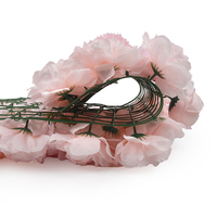Mur de fond en fleurs artificielles 3D réalistes Ruopei pour la décoration de mariage et de fête, tissu imperméable et PE, taille personnalisable
