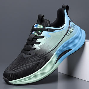 Zapatos Deportivos Casuales para Hombre, Otoño 2025, Nuevos, de Cuero Genuino, Transpirables, con Malla, Ligeros, Antideslizantes, Versátiles para Uso Diario - Product Image 1