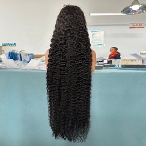 Perruque bouclée birmane en <span class=keywords><strong>cheveux</strong></span> humains naturels, avec dentelle HD frontale, <span class=keywords><strong>cheveux</strong></span> vietnamiens bruts, 13x4 13x6, sans colle - Product Image 3