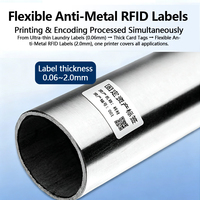 Impresoras RFID LONVILL Multi-idioma ZPL EPL TSPL, Impresora Térmica Industrial con Cortador Opcional para Etiquetas Anti-metal Flexibles