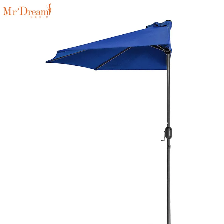 Импортный полукруглый настенный прямой зонтик нового дизайна для кафе ресторана бизнеса