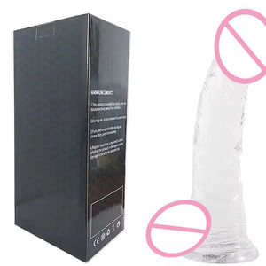 Dildo Vibrador Portátil AV Stick, Dispositivo de Masturbación Femenina Transparente, Producto Sexual para Adultos, Dildo Simulado - Product Image 5