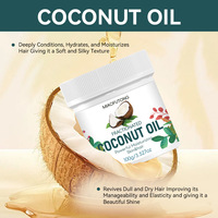 Masque capillaire 2-en-1 végétalien bio antichute et antipelliculaire – Soin nourrissant et rafraîchissant à l'huile de coco pour la croissance des cheveux