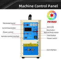 Machine de chauffage par induction à haute fréquence portable de 15 kW de Feng Hai Machinery, boîte de vitesses à courant élevé, fonctionnement facile pour le soudage des engrenages