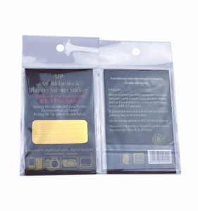 Autocollant Anti-Radiation or, 5G, étiquettes de protection contre les Radiations, pour téléphones portables, bouclier Quantum, sac Opp, pièces - Product Image 6