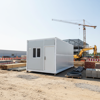 Maison pliable détachable économique de 20 pieds avec chambre et salle de bain, conteneur habitable pliable pour voitures