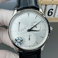 Reloj Mecánico Automático APS Simple Luxury Ultrafino de 8.1mm con Segundero Pequeño, de Acero Inoxidable, Resistente al Agua, para Hombre de Negocios