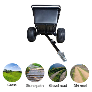 RCM Poly Dump Cart Atv Ou Mower Garden Farm Kiper <span class=keywords><strong>Remorque</strong></span> <span class=keywords><strong>Pour</strong></span> <span class=keywords><strong>Tracteur</strong></span> Dump Trailer 3 Tonnes - Product Image 2