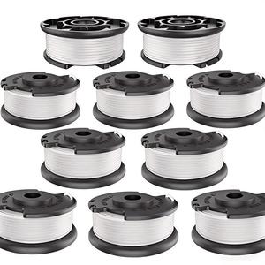 Lot de 10 bobines de rechange pour tondeuse TLE-03 en nylon 1,6 mm/16FT, couvercle TLE-03-1 pour Enhill GE-CT 18/28 Li et GE-CT 18/28 Li TC - Product Image 1