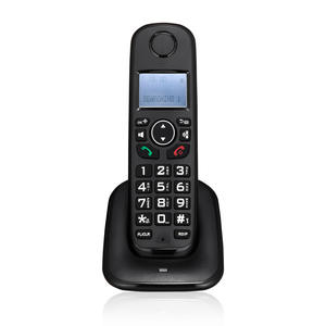 Livraison Rapide Téléphone Sans Fil DECT 1.8 GHz, Téléphone Digital avec Haut-Parleur et Base Unique pour la Maison et le Bureau - Product Image 6