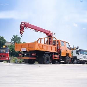 מטען <span class=keywords><strong>jmc</strong></span> משאית רכוב עגור 4 x4 קטן 3 טון שובל משאית מנוף למכירה - Product Image 6