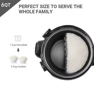 Cuisinière à pression électrique, cuisinez plus intelligemment, pas plus difficile, 1000W de puissance réelle, pression de 70Kpa, capacité de 6L, votre compagnon de cuisine ultime - Product Image 3