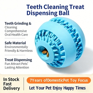 Giocattolo da Masticare in Gomma Naturale di Medie Dimensioni per Cani, Interattivo per il Divertimento e la Pulizia dei Denti, Antistress, con Sacchetto Nascosto per Giocattoli per Animali Domestici - Product Image 3