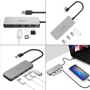 Bán Sỉ Bộ Chia Cổng <span class=keywords><strong>Usb</strong></span> <span class=keywords><strong>4</strong></span> Cổng <span class=keywords><strong>USB</strong></span> <span class=keywords><strong>2.0</strong></span> 3.0 Loại C Đa Năng Bộ Chuyển Đổi <span class=keywords><strong>Hub</strong></span> <span class=keywords><strong>USB</strong></span> Bộ Chuyển Đổi Trạm Sạc Máy Tính Xách Tay - Product Image 5