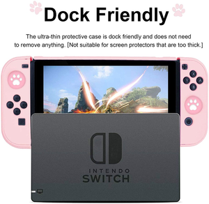 Housse de protection, 3d, compatible avec manette <span class=keywords><strong>Nintendo</strong></span> Switch, avec verre, Anti-rayure, pour contrôleur/Joystick - Product Image 5