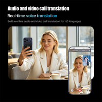 Dictaphone numérique magnétique à IA avec enregistreur vocal ChatGPT, double stockage, cryptage, sauvegarde cloud, transcription, résumé, utilisation confidentielle