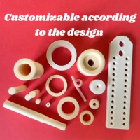 Inserts en céramique d'alumine-zircone anti-corrosion selon le dessin, 0,3 mm, paroi mince, pour machine textile/semi-conductrice, fixation rapide