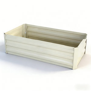 Jardinières d'extérieur en acier galvanisé, anti-rouille, écologiques, résistantes à la décomposition, en métal, couleur/taille/forme personnalisables - Product Image 2