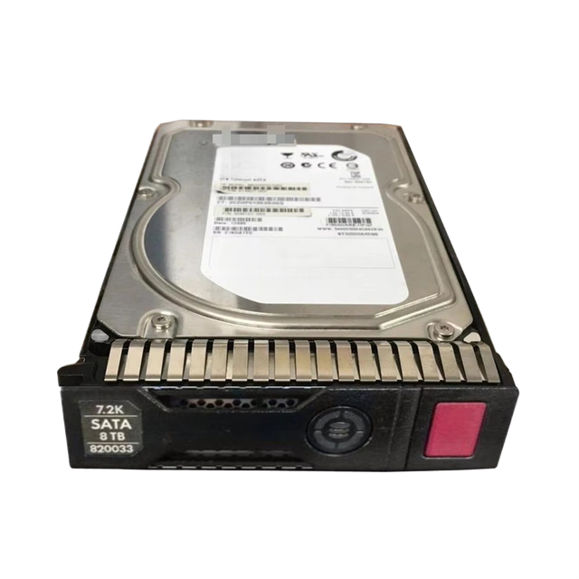 834028-B21 New in Stock 8TB Hxx SATA 6G 7.2K LFF SAS 512E Hard Disk Drive 10K RPM Drives 8tb for Server Application