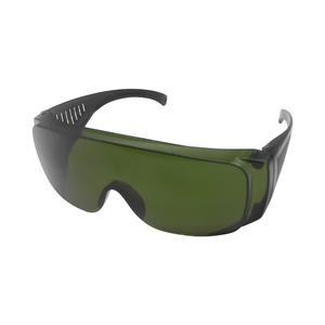 Lunettes de sécurité laser, monture noire, verres de 2 mm, transmission lumineuse de 10 %, pour la protection contre le marquage laser et la soudure - Product Image 1