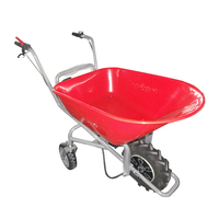 Chariot électrique Mini benne à ordures Chariot à roues à moteur Chariot à roues de jardin