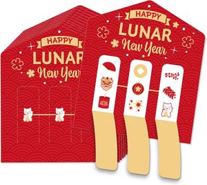 Cartes à gratter personnalisables pour jeux de fête, cartes Pickle, billets à gratter de Noël, billets à gratter à languette, billets de loterie à gratter à languette - Product Image 1