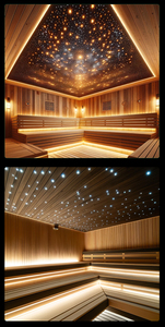 <span class=keywords><strong>Plafond</strong></span> Ciel Étoilé pour Sauna, Salle Sensorielle, Lumières <span class=keywords><strong>LED</strong></span> à Fibres Optiques, Matériau PMMA, RGBW, Étanche IP65 - Product Image 3