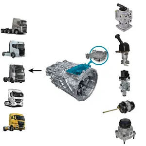 Soupape de frein à main/pied pour camion lourd, soupape de relais, soupapes de commande, chambre de frein à ressort pour camion SCANIA VOLVO <span class=keywords><strong>DAF</strong></span>, remorque - Product Image 1