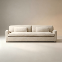 Canapé sectionnel de luxe deux places, style banc, rembourré, durable, écologique, moderne pour hôtels, écoles, villas
