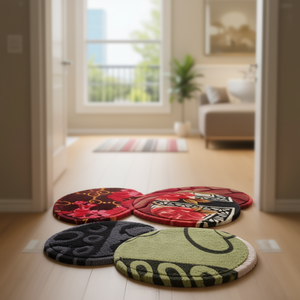 Alfombra Antideslizante de Visón de 13x22 Pulgadas, Alfombra Suave para Puerta, para Hogar, Hotel, Oficina, Baño, con Respaldo de TPR para Entrada, Cocina, Oficina - Product Image 3
