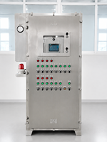 Armoire de commande antidéflagrante pressurisée IP66 380V 160A RAL7035 en acier pour systèmes pétroliers, gaziers et pétrochimiques