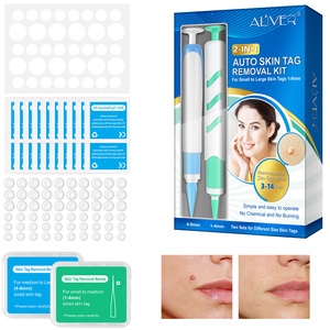 Aliver 2 trong 1 da tự động loại bỏ thẻ kit công cụ sửa chữa da mụn cóc Remover vá mụn trứng cá điều trị mụn trứng cá da TAG Remover bút - Product Image 6