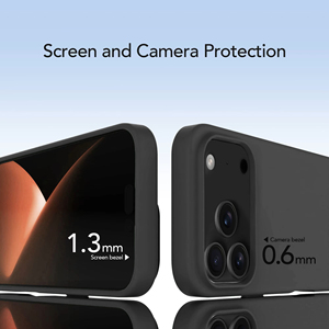 Coque de téléphone en silicone liquide microfibre pour iPhone 17 Pro Max 16 15 14 13 12 - Product Image 3