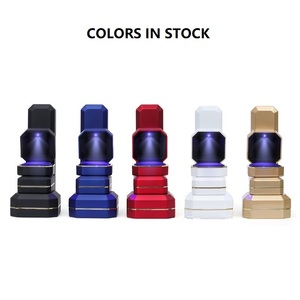 2026 Fashion Luxury Black Color OEM ODM Custom Brand Logo Square Hinge Closure LED01B Valentine's Day <strong>Jewelry</strong> <strong>Box</strong> Necklace Boxes - Product Image 6