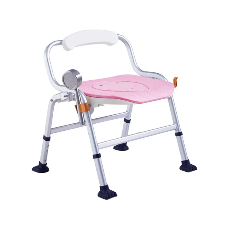 Новое поступление, алюминиевый сплав, 2 функции, ПВХ, душевой комод, колесный стул для пожилых людей
