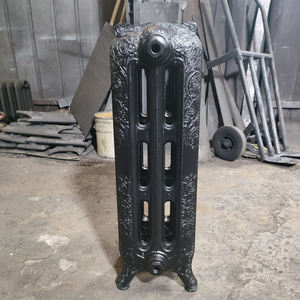 <span class=keywords><strong>Radiateur</strong></span> en fonte à 3 colonnes pour chauffage à <span class=keywords><strong>eau</strong></span> <span class=keywords><strong>chaude</strong></span>, design traditionnel, noir apprêté, 5 éléments graphiques, <span class=keywords><strong>prix</strong></span> usine - Product Image 4