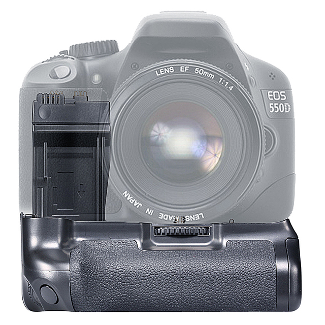 Neewer Bg-e8 Battery Grip For 550d 600d 650d 700d Rebel T2i T3i T4i T5i Dslr Cameras, Come With 2 Battery
