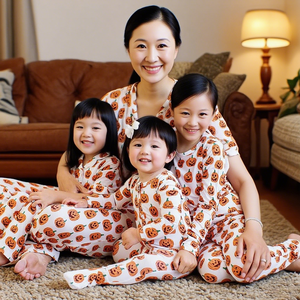 Pigiama Halloween in bambù modale <span class=keywords><strong>di</strong></span> Halloween per la famiglia - Product Image 1