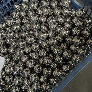 Bolas de botella de piezas de hardware de 80mm Bolas huecas de espejo de acero inoxidable - Product Image 5