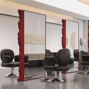 Floor LED Luxury Glass Modern <b>Mirror</b> Cabinet Hair Beauty Salon Barber Station for Bathroom Dining Living Room - Product Image 6