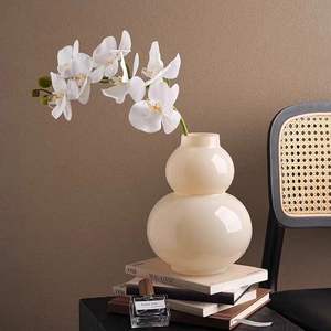 Jarrón de Vidrio con Forma de Calabaza, Moderno Jarrón Hidropónico para Flores, Decoración de Vidrio para Escritorio - Product Image 5