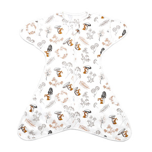 <span class=keywords><strong>Gigoteuse</strong></span> en coton pour bébé avec fermeture éclair bidirectionnelle, couverture portable pour nourrisson, imprimé animaux de la forêt, <span class=keywords><strong>gigoteuse</strong></span> pour nouveau-né - Product Image 3