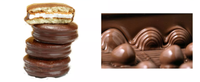 Machine d'enrobage automatique de bonbons au chocolat avec tunnel de refroidissement