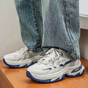 M972 Nouvelles chaussures de printemps pour hommes, chaussures de sport respirantes, tendance, polyvalentes, <span class=keywords><strong>à</strong></span> semelle épaisse, antidérapantes, résistantes <span class=keywords><strong>à</strong></span> l'usure, baskets décontractées pour hommes - Product Image 6