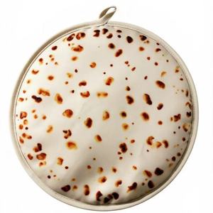 Pochette en tissu isolante pour micro-ondes, porte-tortillas, tacos, <span class=keywords><strong>naan</strong></span> et rouleaux de pizza - Product Image 2