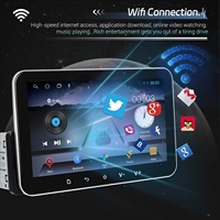 Radio Mobil Universal 1Din Layar Sentuh 7'' Wireless Carplay & Android Auto Pemutar Multimedia Pintar Wifi Navigasi GPS FM Stereo